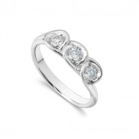 Anello Golay Donna Calla in Oro bianco Diamante 0.37 Ct AIM34TR12 - AIM34TR12